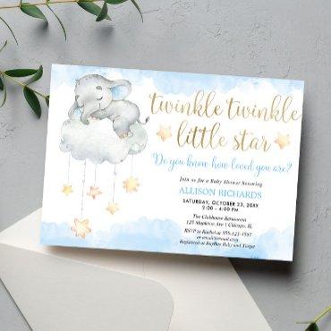 Twinkle twinkle little star blue gold