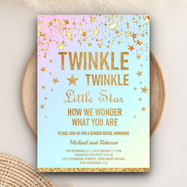 Twinkle Twinkle Little Star Gender Reveal Party
