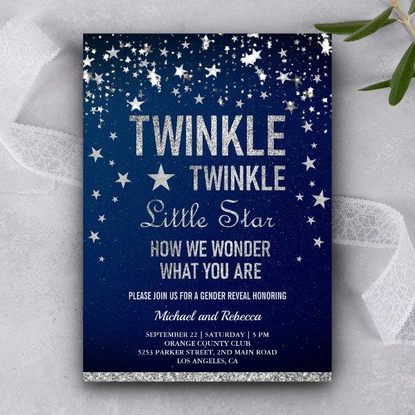Twinkle Twinkle Little Star Gender Reveal Party