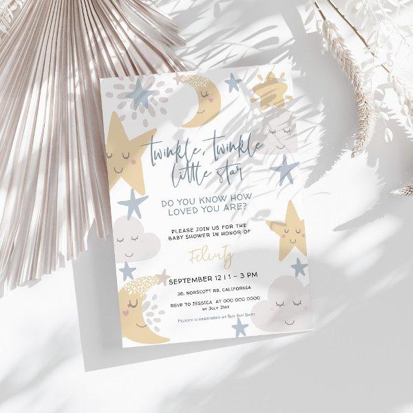 Twinkle Twinkle Little Star Nursery Baby Shower