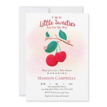 Two Little Cuties Are On The Way Cherries