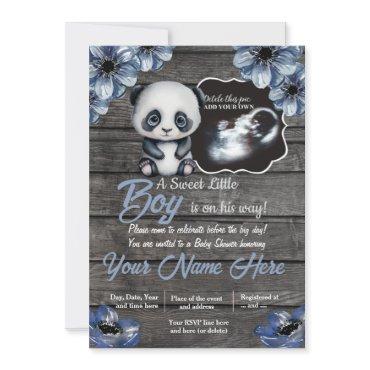 Ultrasound Panda , rustic