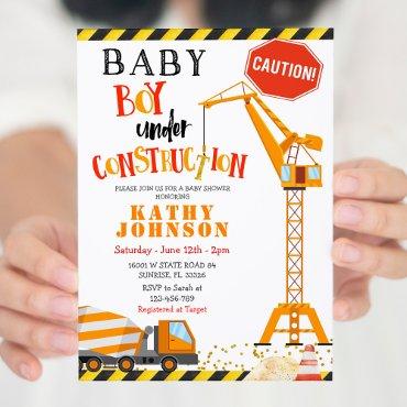 Under Construction Boy Baby