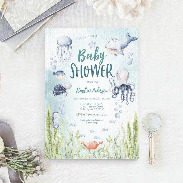 Under The Sea  Card