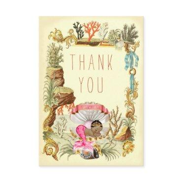 Under The Sea Ethnic Mermaid Princess Thank You