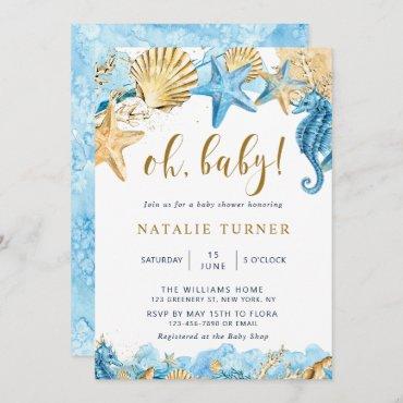 Under the Sea | Gold Oh Baby Shower