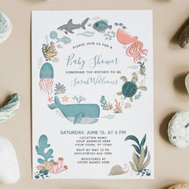 Under the Sea Ocean Animals Baby Shower Script