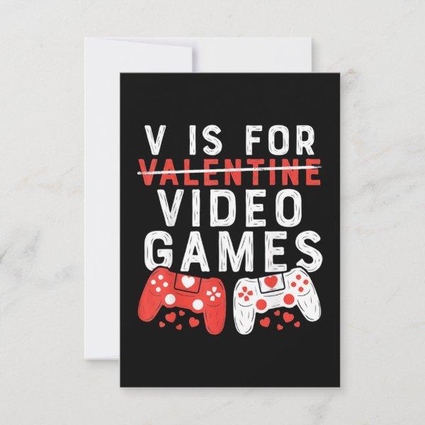 V is for Video Games