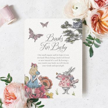 Vintage Alice in Wonderland | Books For Baby Enclosure Card
