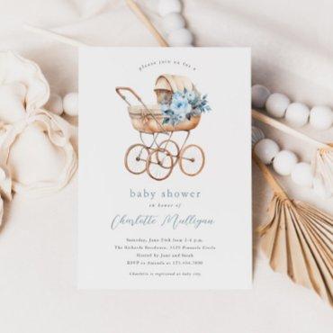 Vintage Baby Carriage Gender Neutral