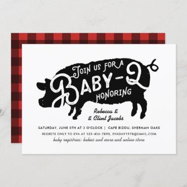 Vintage Black Red Pig Baby-Q BBQ
