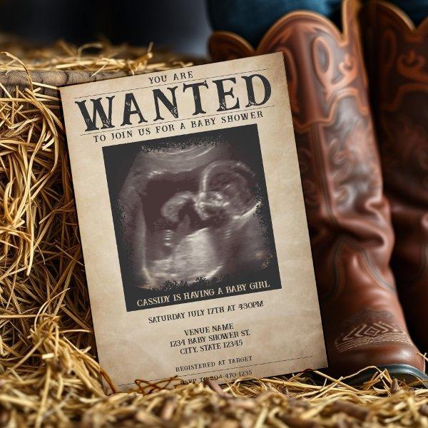 Vintage Photo Wanted Poster