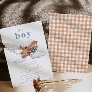 Vintage Plane  | Baby Boy