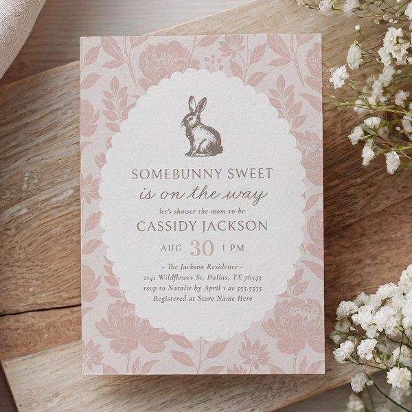 Vintage Spring Bunny