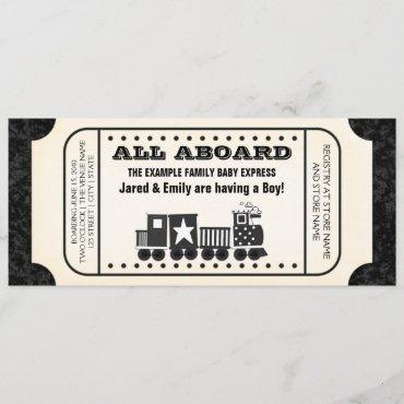 Vintage Train Ticket