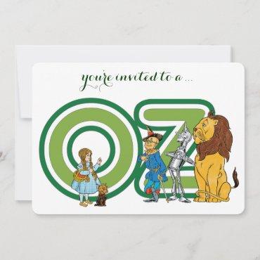 Vintage Wizard of Oz Baby Shower Party