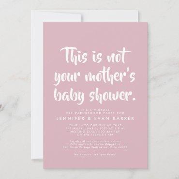 Virtual baby girl shower