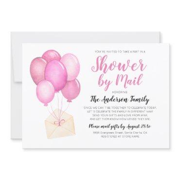 Watercolor Baby Shower By Mail Long Distance