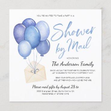 Watercolor Baby Shower By Mail Long Distance