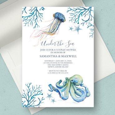 Watercolor  Under The Sea