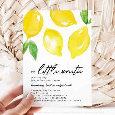 Watercolor Lemon