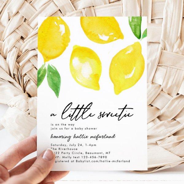 Watercolor Lemon