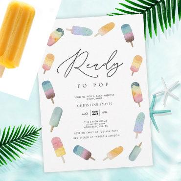 Watercolor Popsicle Ready to Pop