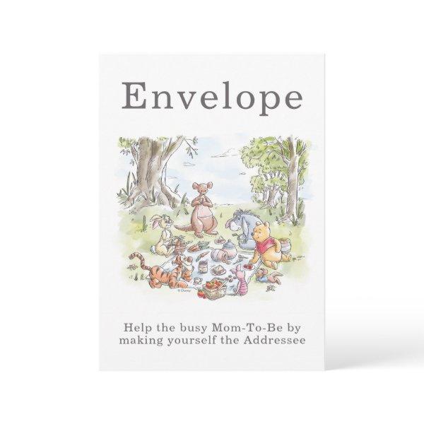 Watercolor Winnie the Pooh Picnic