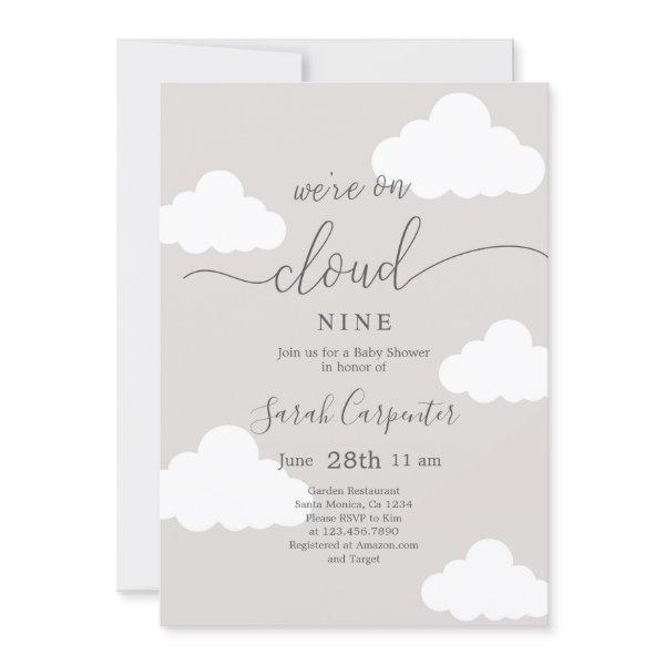 We are on Cloud Nine