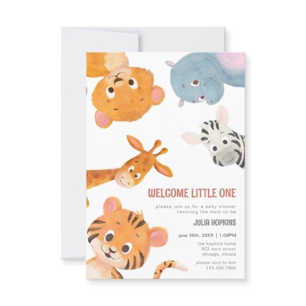 Welcome Little One Baby Animals