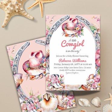 Western Little Cowgirl Pink Coastal