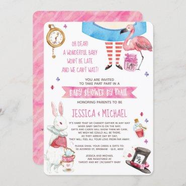 Whimsical Alice in Wonderland Baby Shower by Mail