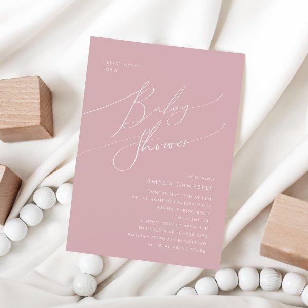 Whimsical Dusty Rose