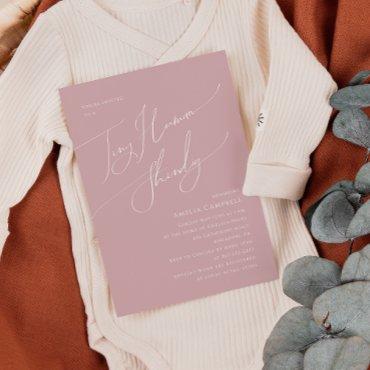 Whimsical Dusty Rose Tiny Human