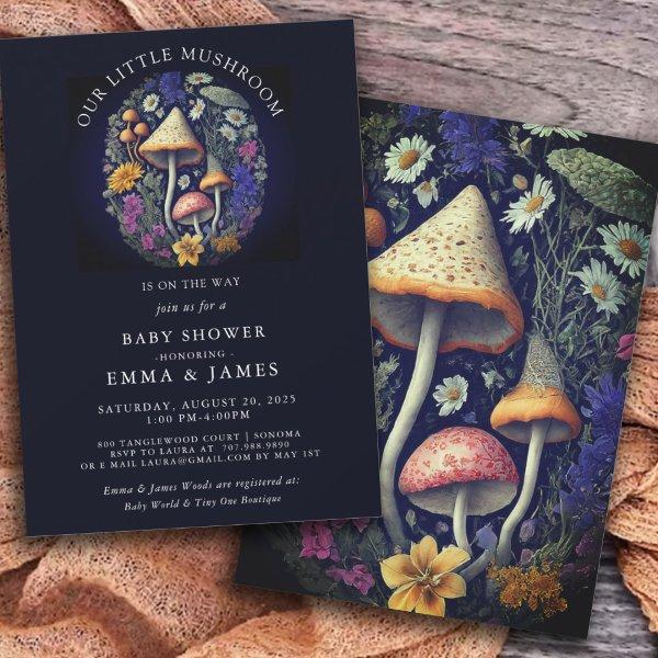 Whimsical Little Mushroom