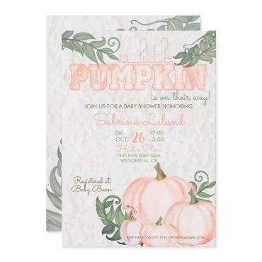 Whimsical Little Pumpkin Coral