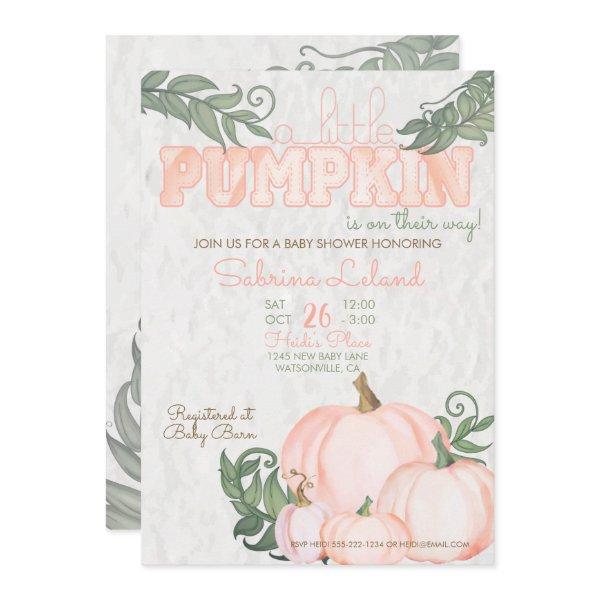 Whimsical Little Pumpkin Coral
