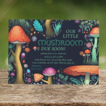 Whimsical Mushroom Woodland Forest