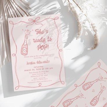 Whimsical Pink Hand Drawn Ready To Pop