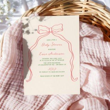 Whimsical Quirky Handwritten Bow