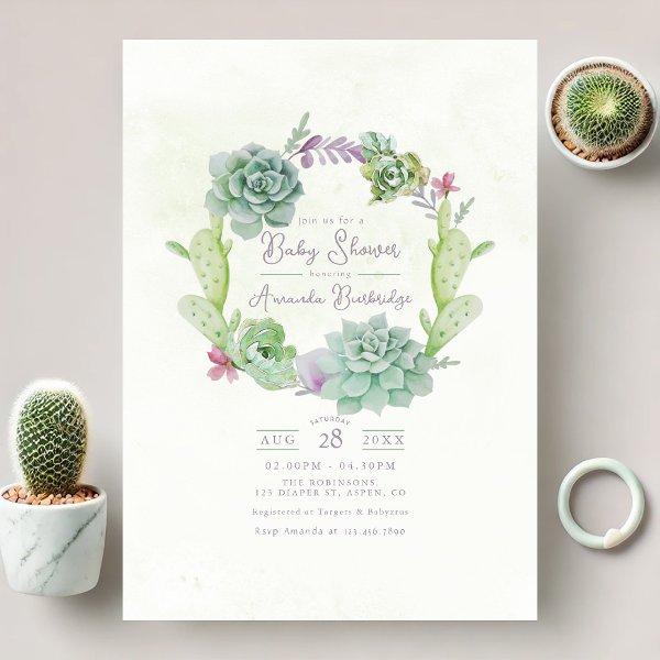 Whimsical Succulent Wreath