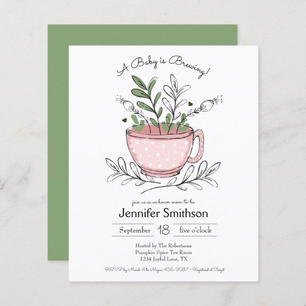 Whimsical Tea Cup Baby Shower Budget