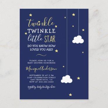 Whimsical Twinkle Twinkle Little Star  Postcard