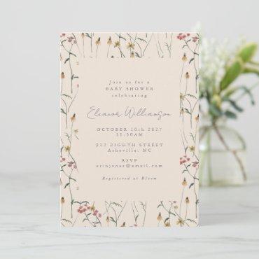 Whimsical Wildflower Floral Boho