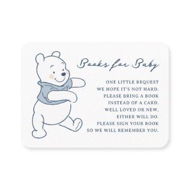 Whimsical Winnie The Pooh Books for Baby Place Card