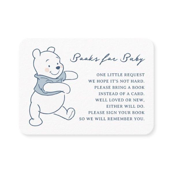 Whimsical Winnie The Pooh Books for Baby Place Card