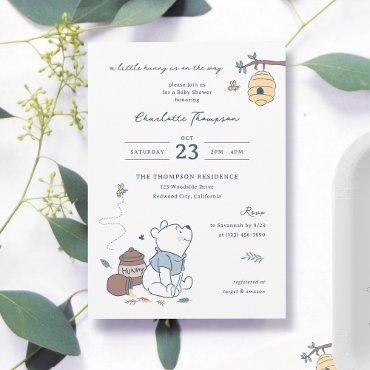 Whimsical Winnie the Pooh Hunny Baby Shower