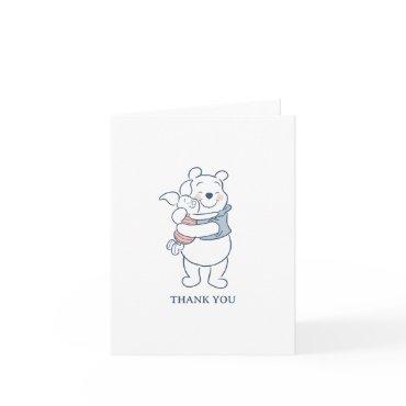 Whimsical Winnie the Pooh Hunny Birthday Thank You Card