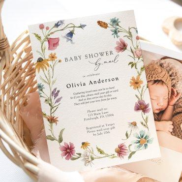 Wildflower Baby Shower by Mail