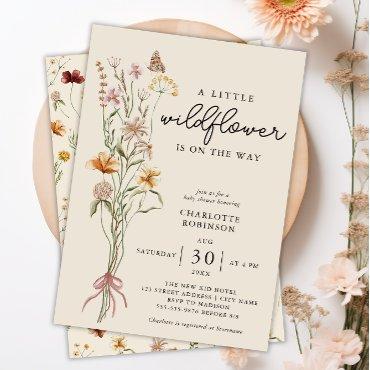 Wildflower Boho Floral Neutral